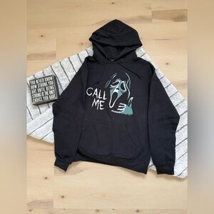Bioworld Black 'Call Me' Graphic Hoodie
